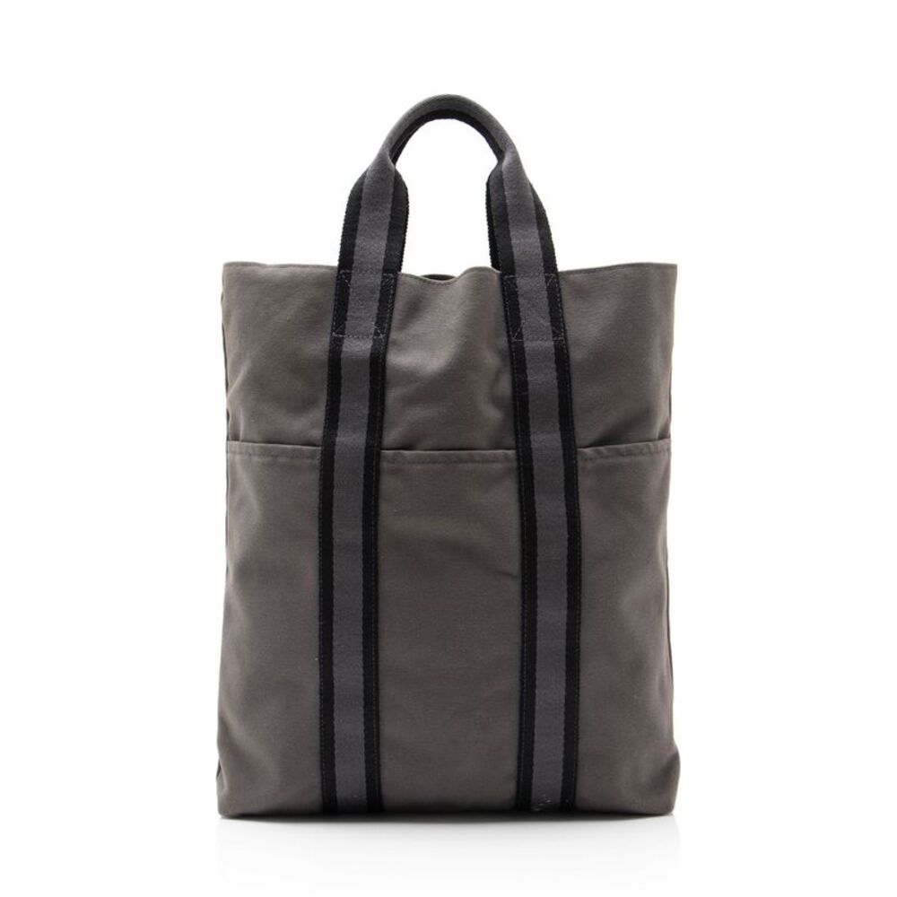 Hermes Toile Fourre Tout Shopping Tote